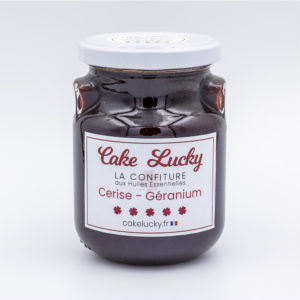 Cherry-Geranium Jam